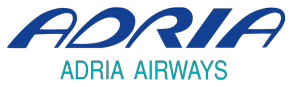 Adria Airways Logo de la compagnie aérienne